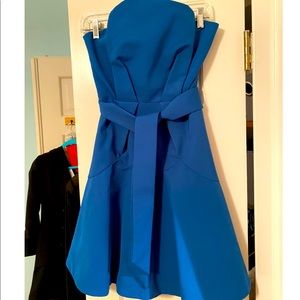 Turquoise cocktail dress